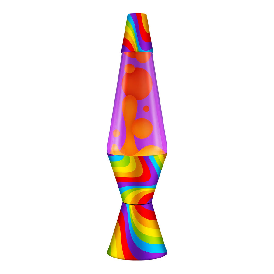 14.5″ LAVA LAMP FLOWING COLOR BANDS X5
