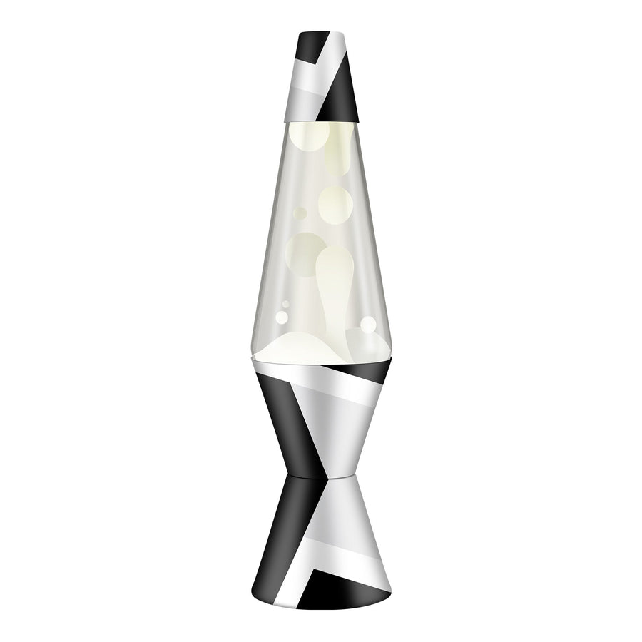14.5″ LAVA LAMP POLYGONAL WHITE TONE P7