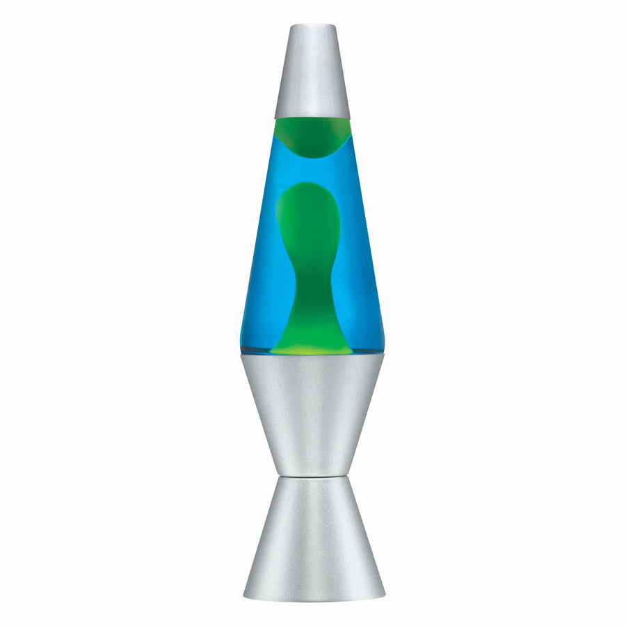 14.5” LAVA LAMP – YELLOW/BLUE/SILVER U2