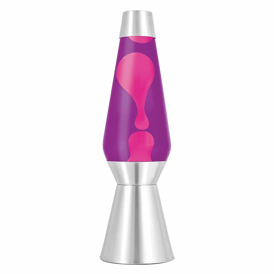 27″ LAVA LAMP GRANDE – PINK/PURPLE/SILVER D6