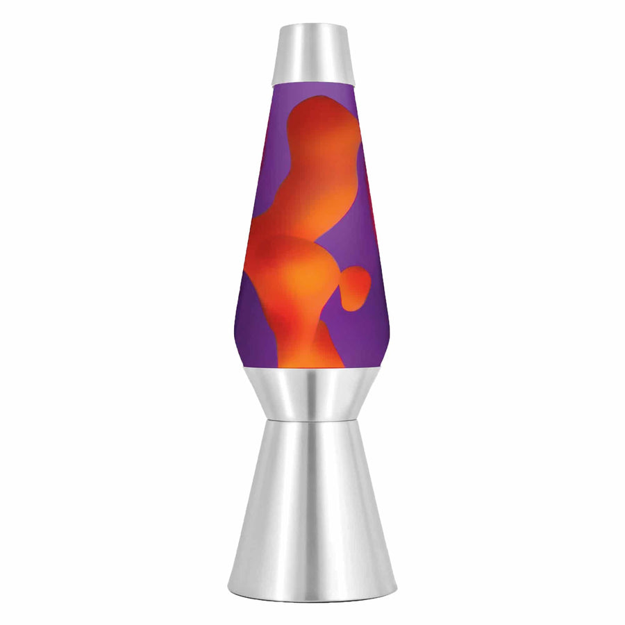 27″ LAVA LAMP GRANDE – YELLOW/PURPLE/SILVER A6